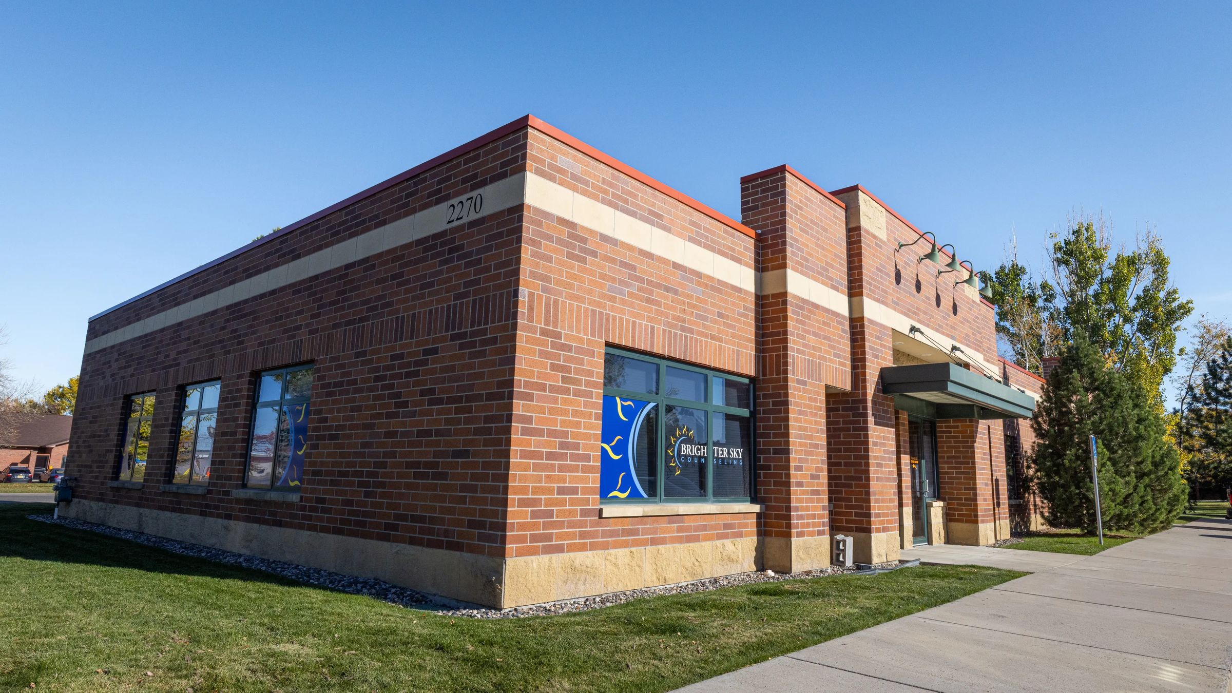 Brighter Sky Counseling office exterior on Grant Road in Billings, MT